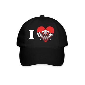 Les sauveteurs adorent les nageurs sauveteurs - Casquette classique - noir/noir - Devant