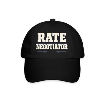 Mortgage Brokers, Loan Officers, - Baseball Cap - black/black - Front