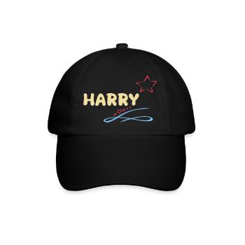 Star Harry - Casquette classique - noir/noir - Devant