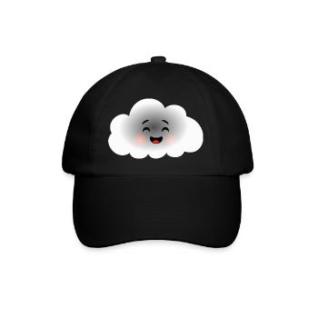 Happy Cloud - Baseball Cap - black/black - Front