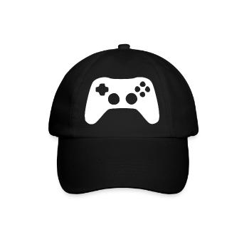 Cadeau de jeu pour les joueurs - Casquette classique - noir/noir - Devant