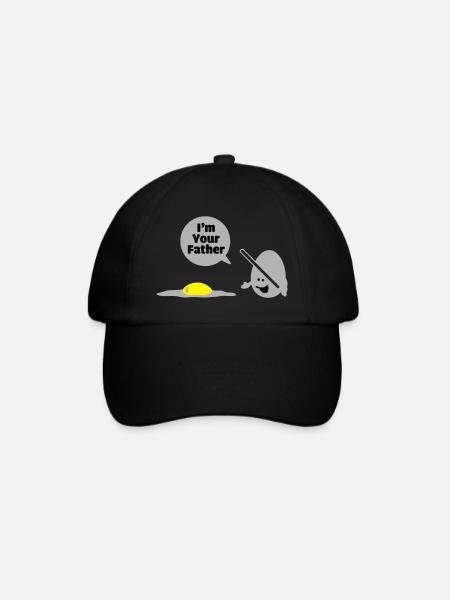 egg vader - Casquette classique - noir/noir