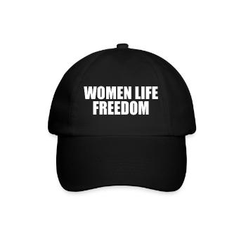 Women life freedom - Casquette classique - noir/noir - Devant