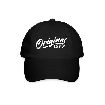 Original 1977 Cadeau D'anniversaire 1977 - Casquette classique - noir/noir - Devant