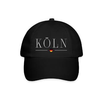 Cologne, Allemagne T-shirt élégance - Casquette classique - noir/noir - Devant