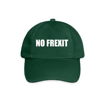 Kein Frexit - Baseballkappe - Flaschengrün - Vorne