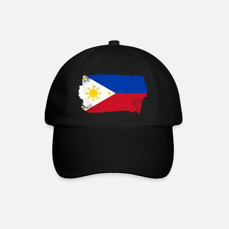 Philippines - Baseball Cap - black/black