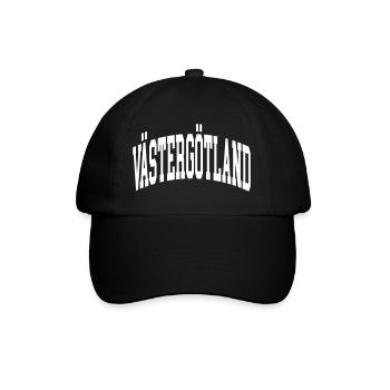 Västergötland - Baseball Cap - black/black - Front