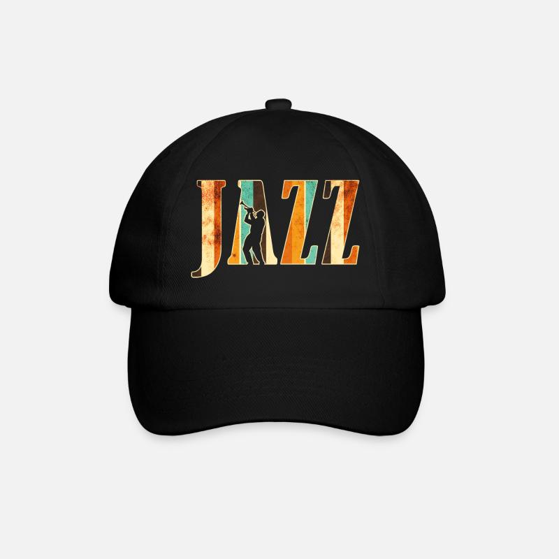 Jazz Music - Baseball Cap - black/black