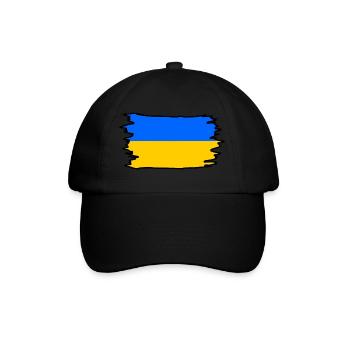 Ukraine - Baseball Cap - black/black - Front
