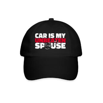 Technicien en mécatronique automobile Garage Garage Voiture - Casquette classique - noir/noir - Devant