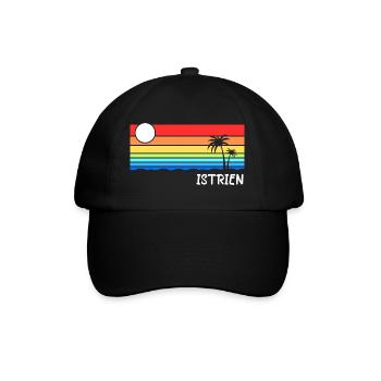 Istria Croatia Balkans Adriatic Holiday Idea - Baseball Cap - black/black - Front