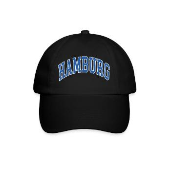 Hamburg - Baseball Cap - black/black - Front