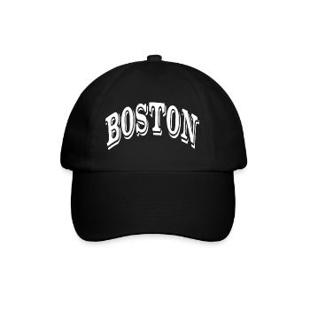 Boston - Casquette classique - noir/noir - Devant