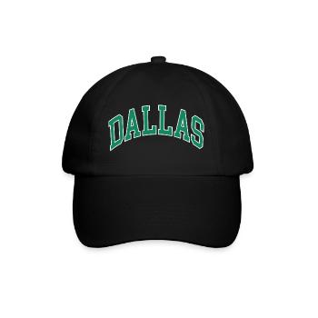 Dallas - Casquette classique - noir/noir - Devant