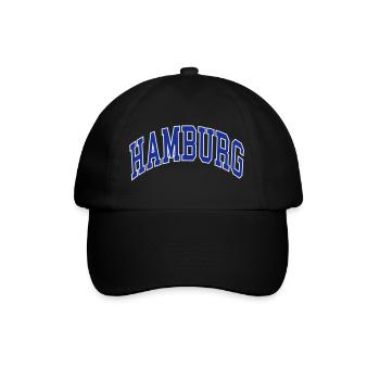 Hamburg - Baseball Cap - black/black - Front