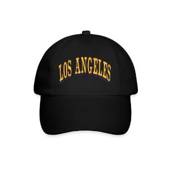 Los Angeles - Baseball Cap - black/black - Front