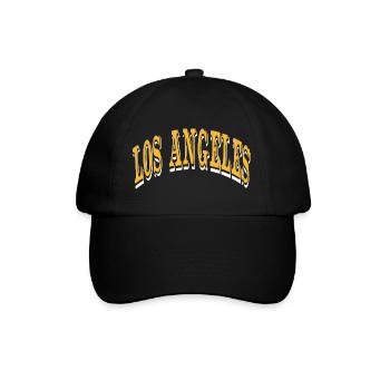 Los Angeles - Baseball Cap - black/black - Front
