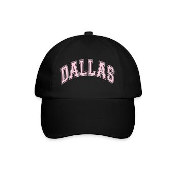 Dallas - Casquette classique - noir/noir - Devant