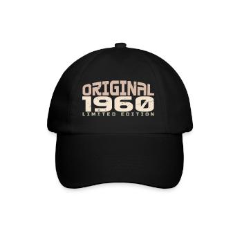 Vintage des années 1960 édition limitée des années 1960 anniversaire - Casquette classique - noir/noir - Devant