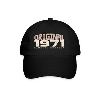 Millésime 1971 édition limitée 1971 anniversaire - Casquette classique - noir/noir - Devant