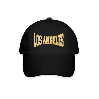 Los Angeles - Baseball Cap - black/black - Front