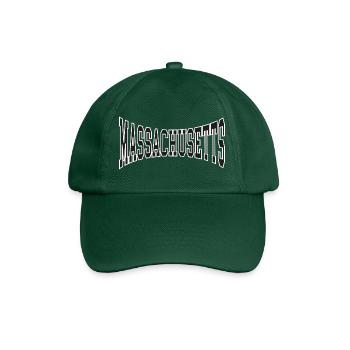 Massachusetts - Baseballkappe - Flaschengrün - Vorne