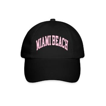 Miami Beach - Baseball Cap - black/black - Front