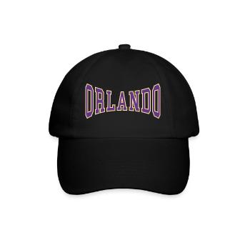 Orlando - Casquette classique - noir/noir - Devant
