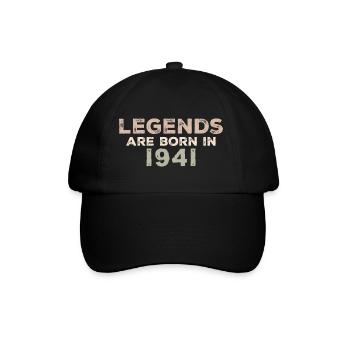 Légendes 1941 Vintage rétro anniversaire Original - Casquette classique - noir/noir - Devant