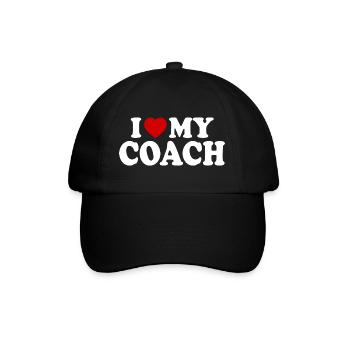 I love my coach - Casquette classique - noir/noir - Devant