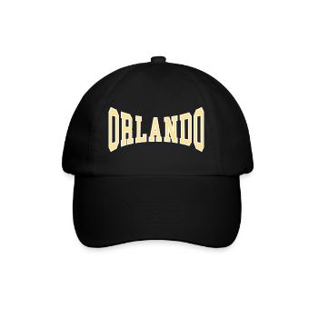 Orlando - Casquette classique - noir/noir - Devant