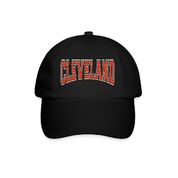 Cleveland - Casquette classique - noir/noir - Devant