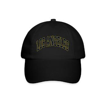 Los Angeles - Baseball Cap - black/black - Front