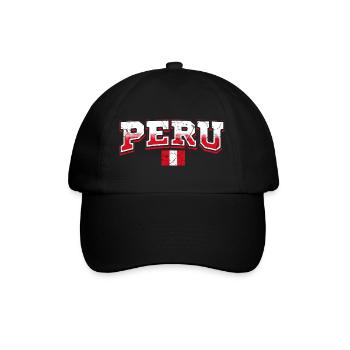 Peru Fan - Baseball Cap - black/black - Front