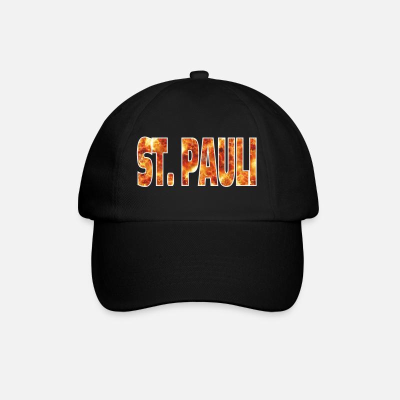 St. Pauli - Baseballkappe - Schwarz/Schwarz