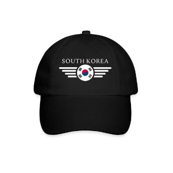 Corée du Sud - Casquette classique - noir/noir - Devant
