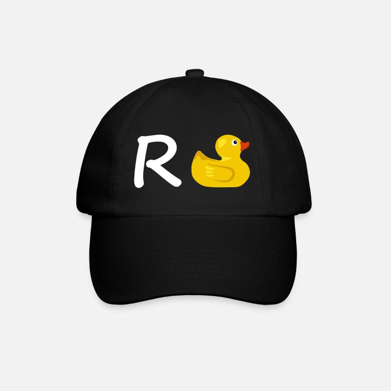 Rente Ente Ruhestand Mitarbeiter Geschenk Abschied - Baseballkappe - Schwarz/Schwarz