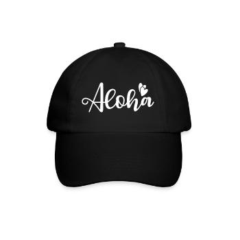 Aloha - Casquette classique - noir/noir - Devant