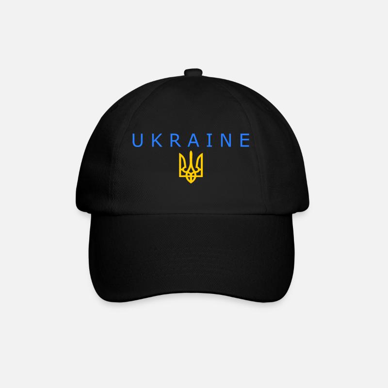 Ukraine - Casquette classique - noir/noir