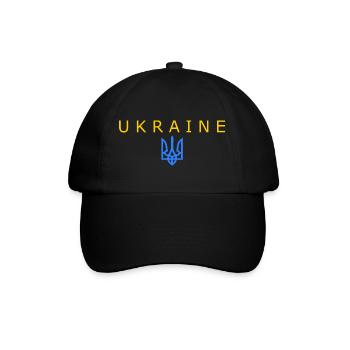 Ukraine - Casquette classique - noir/noir - Devant