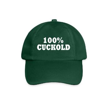cuckold - Baseballkappe - Flaschengrün - Vorne