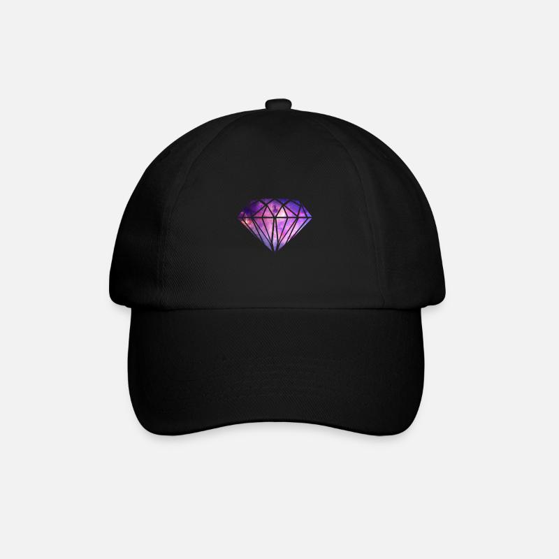 Diamant Diamant - Baseballkappe - Schwarz/Schwarz