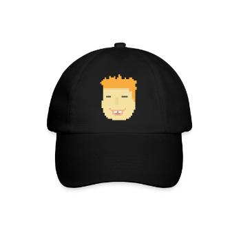 Boy - Baseball Cap - black/black - Front