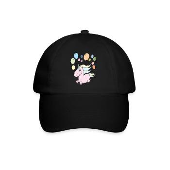 Ballons Licorne - Casquette classique - noir/noir - Devant