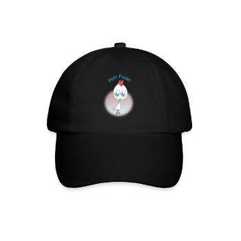 Petit Poulet - Casquette classique - noir/noir - Devant