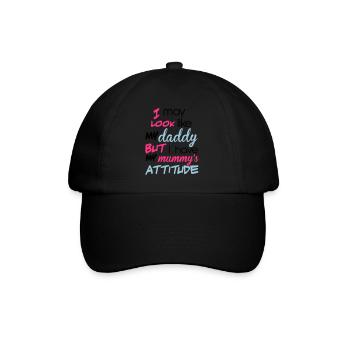 Kids - Baseball Cap - black/black - Front