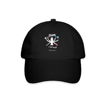 Je suis anim, appelez-moi Shiva ! - Casquette classique - noir/noir - Devant
