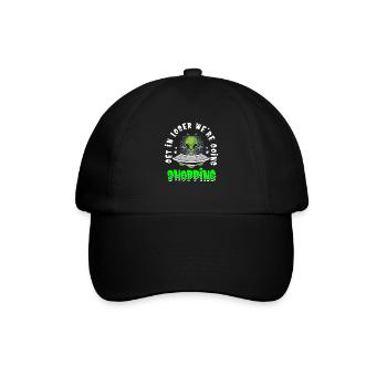 Alien Ufo Alien Aliens Zone 51 - Casquette classique - noir/noir - Devant