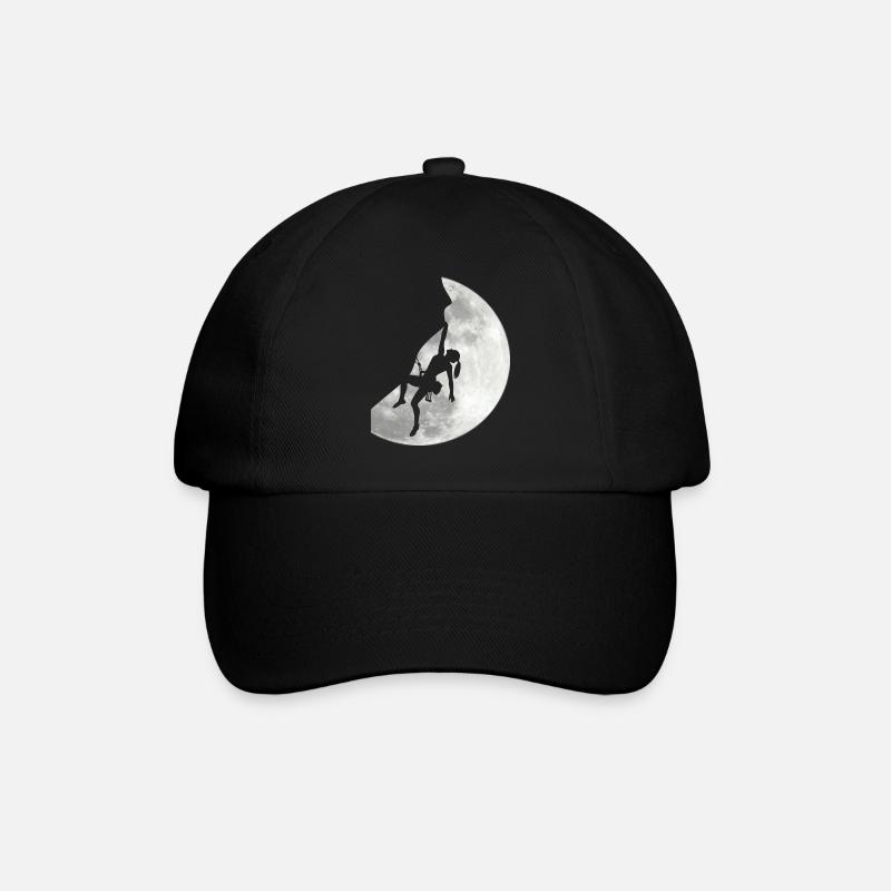 Boulderer grimpe Escalade Femme Escaladeuse - Casquette classique - noir/noir
